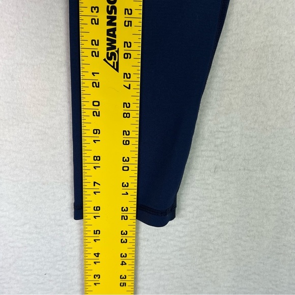 ECHT leggings stretch high rise wide waist  size:M key pocket - Picture 7 of 10